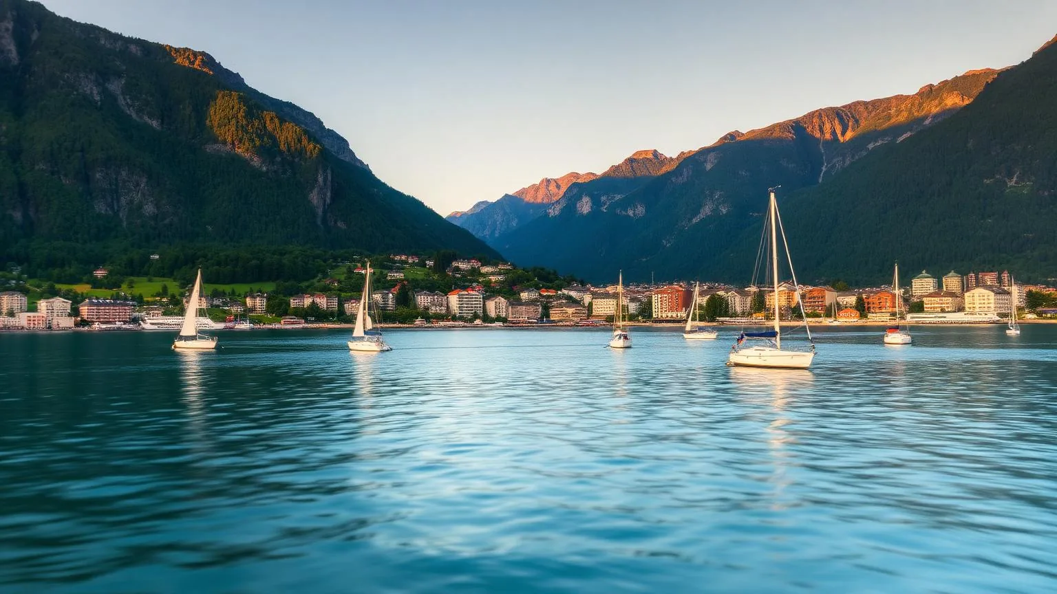 Bergmeer bij Zell am See met uitzicht op de Alpen